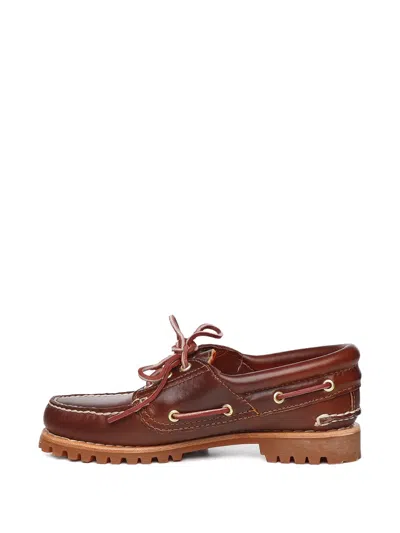 Timberland Lace-up Loafers In Brown