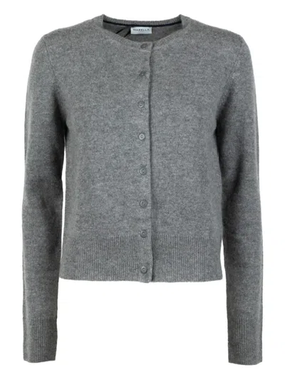 Marella Buttoned Cardigan In Gray