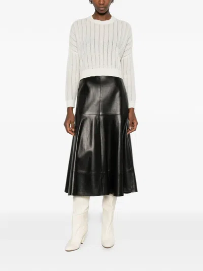 Ivory Paris Crew-neck Sweater In Neutral