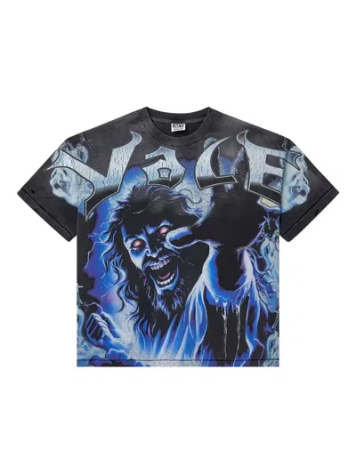 Vale Fear Graphic T-shirt In Gray