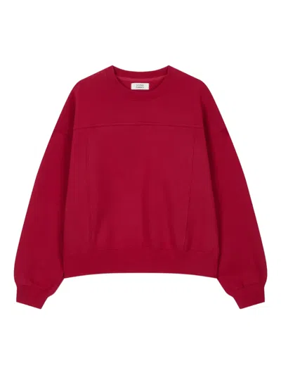 Studio Tomboy Fleece-lined Sweatshirt In Red