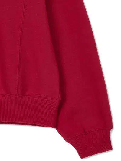 Studio Tomboy Fleece-lined Sweatshirt In Red