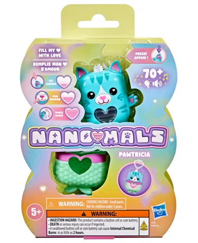 Nano-mals Hasbroâ Pawtricia The Blue Kitty Electronic Pet Toy In Transparent