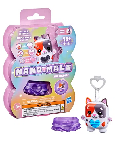 Nano-mals Hasbroâ Purrnelope The Calico Kitty Electronic Pet Toy In Transparent
