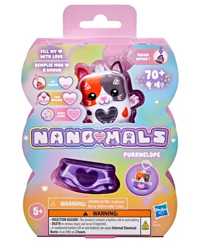 Nano-mals Hasbroâ Purrnelope The Calico Kitty Electronic Pet Toy In Transparent