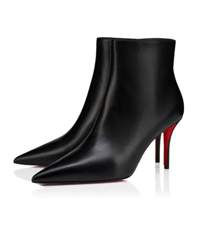Christian Louboutin Pointed Toe Boots In Black