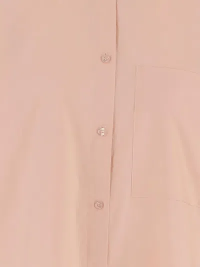 By Malene Birger Derris Long-sleeve Shirt In Pink