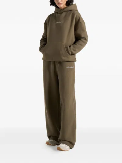 Manière De Voir Taylor Drawstring Track Pants In Green