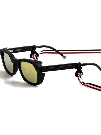 Thom Browne Square-frame Sunglasses In Black