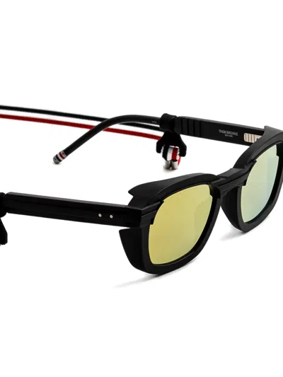 Thom Browne Square-frame Sunglasses In Black