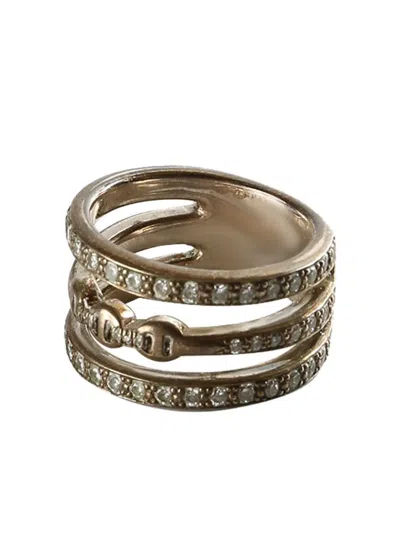 Hoorsenbuhs Embellished Ring In Gold