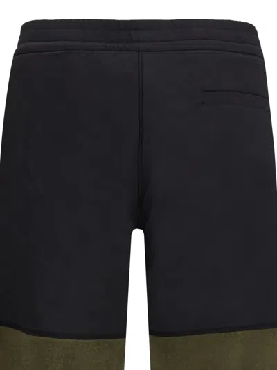 松紧裤腰拼接运动裤