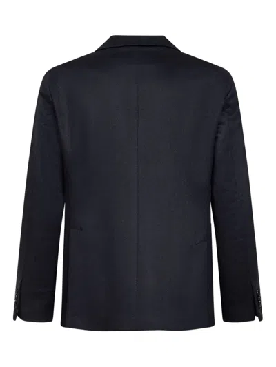 Tagliatore Two-button Blazer In Blue