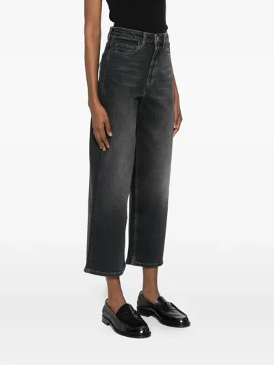 Marc O'polo Tolva Cropped Jeans In Gray