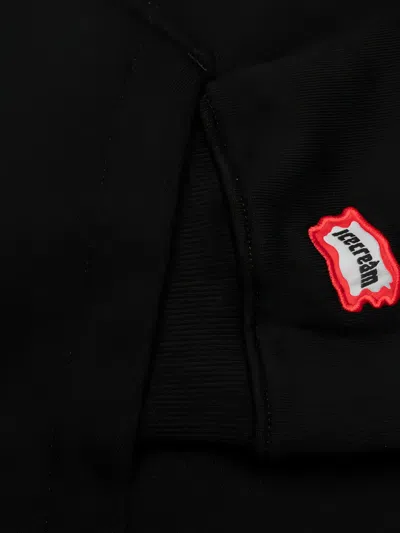 Icecream Loop Graphic-print Hoodie In Black