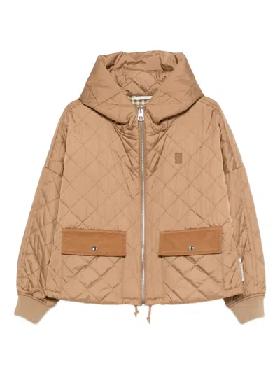 Marc O'polo Quilted Pockets Jacket In Pink