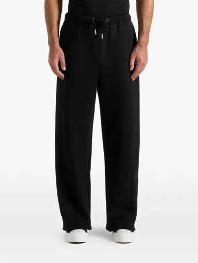 Manière De Voir Taylor Drawstring Track Pants In Black