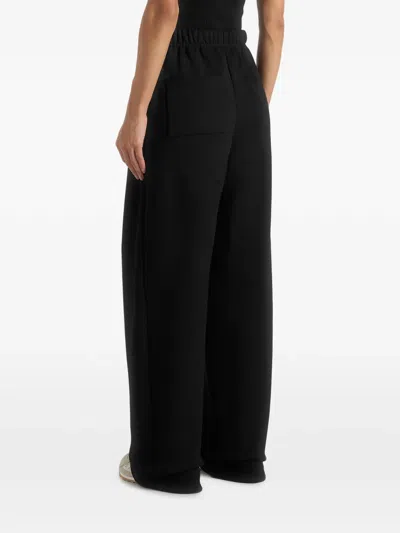 Manière De Voir Taylor Drawstring Track Pants In Black