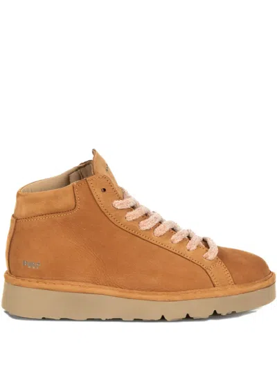 Pànchic High-top Platform Boots In Brown