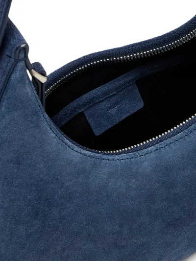 Osoi Mini Toni Suede Satchel Bag In Blue