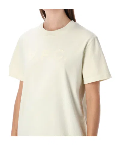 Apc Short-sleeved T-shirt In Neutral