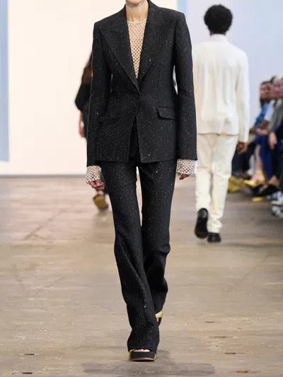 Gabriela Hearst High-waisted Casual Pants In Multi