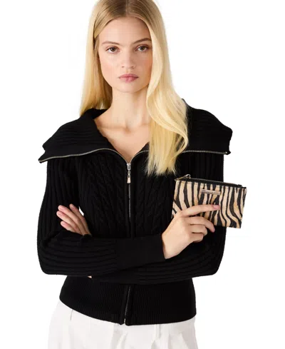 Madden Girl Morr Snap Wallet In Black