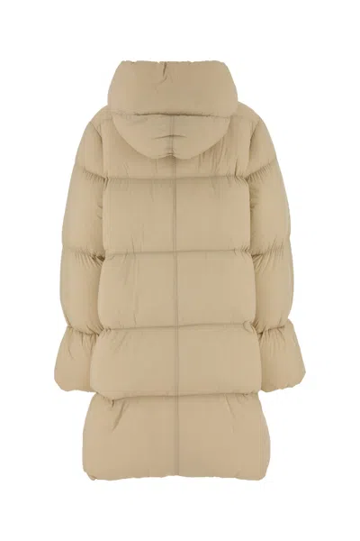 Bacon Hooded Down Jacket In Neutral