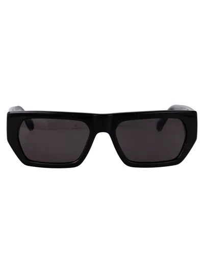 Calvin Klein Jeans Est.1978 Calvin Klein Jeans Black Acetate Sunglasses In Black
