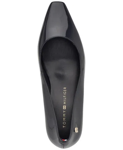 Tommy Hilfiger Women's Opheili Block Heel Pumps In Black