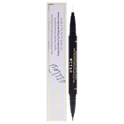Stila Ladies Stay All Day Dual-ended Liquid Eye Liner 0.033 oz Intense Black-snow Makeup 09480036167 In Black