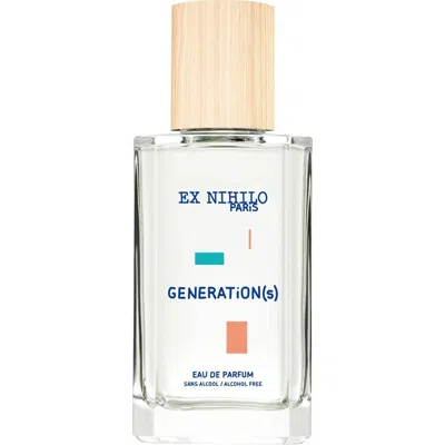 Ex Nihilo Generations Eau De Parfum In Transparent