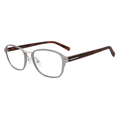 Tumi Demo Rectangular Men's Eyeglasses Vtu023 0627 52 In Gray