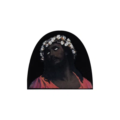 Pre-owned Denim Tears Crown Made Of Cotton Skully 'black' | Men's Size Onesize