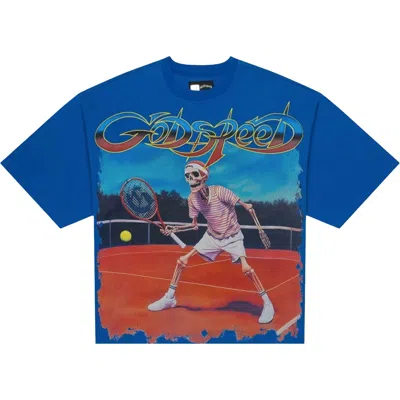 Pre-owned Godspeed Top Spin Tee 'blue' | Men's Size M