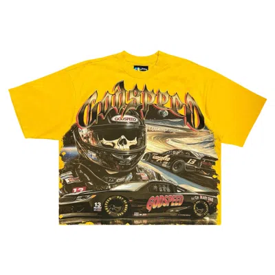 Pre-owned Godspeed Le Dernier T-shirt 'yellow' | Men's Size M