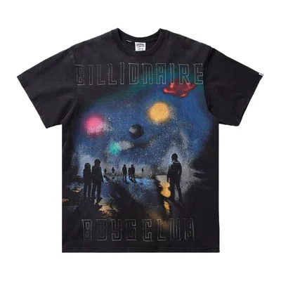 Pre-owned Billionaire Boys Club Mist Oversized Short-sleeve Knit 'black' | Men's Size Xxl