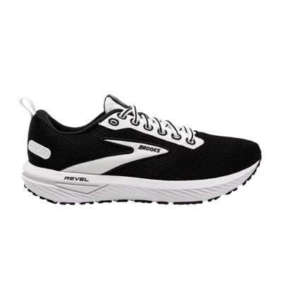 Pre-owned Brooks Revel 6 'black White' | Men's Size 10.5