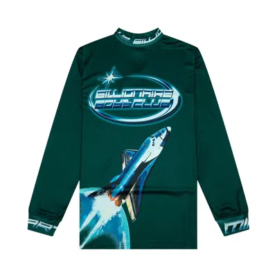 Pre-owned Billionaire Boys Club Discovery Jersey Long-sleeve Knit 'rain Forest' | Green | Men's Size Xxl
