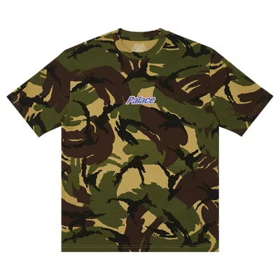 Pre-owned Palace Standard T-shirt 'woodland Camo' | Multi-color | Men's Size M