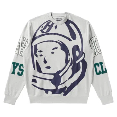 Pre-owned Billionaire Boys Club Big Face Sweatshirt 'heather Grey' | Men's Size L In Gray
