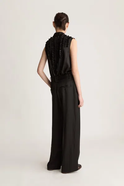 Lee Mathews Aida Pant In Black