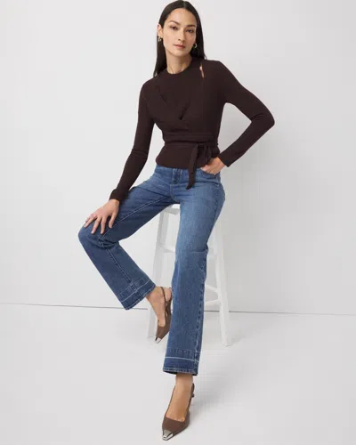 White House Black Market Two-in-one Tank Cardigan Top