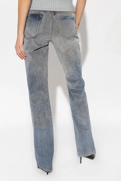 Diesel D-escription Flared Jeans In Blue