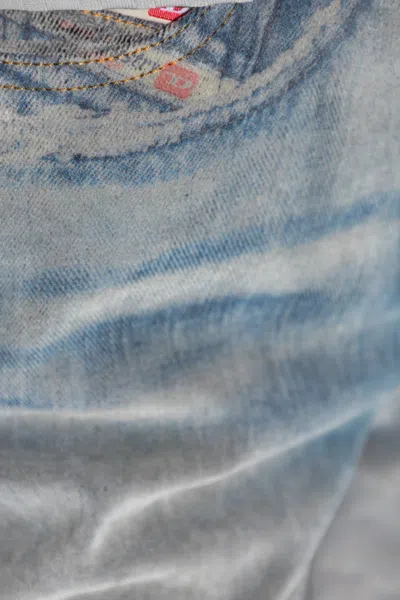 Diesel D-escription Flared Jeans In Blue