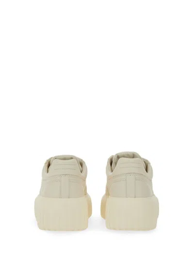 Hogan Lace Up Sneakers In Neutral