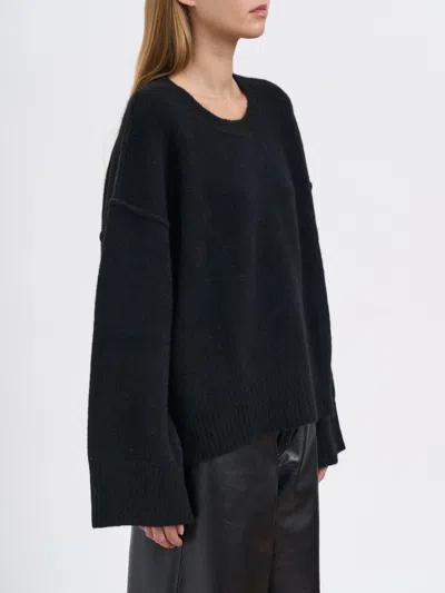 Isabel Benenato Sweater  Woman Color Black In Black