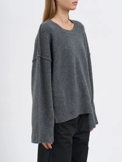 Isabel Benenato Sweater  Woman Color Grey In Multi