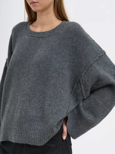 Isabel Benenato Sweater  Woman Color Grey In Multi