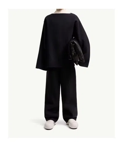 Moncler Jil Sander Cuprous 2-in1 Wool Blend Cape In Blue